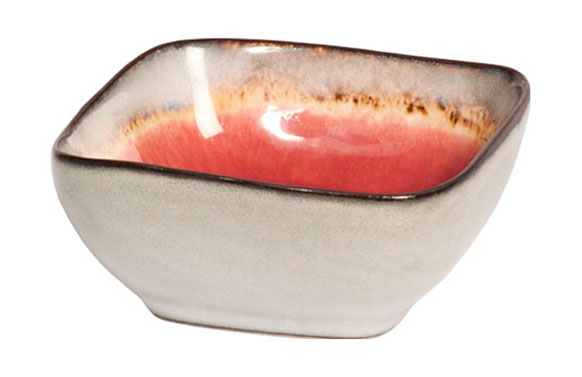 BOL MINI STONEWARE BICOLOR8 X 3,5 CM